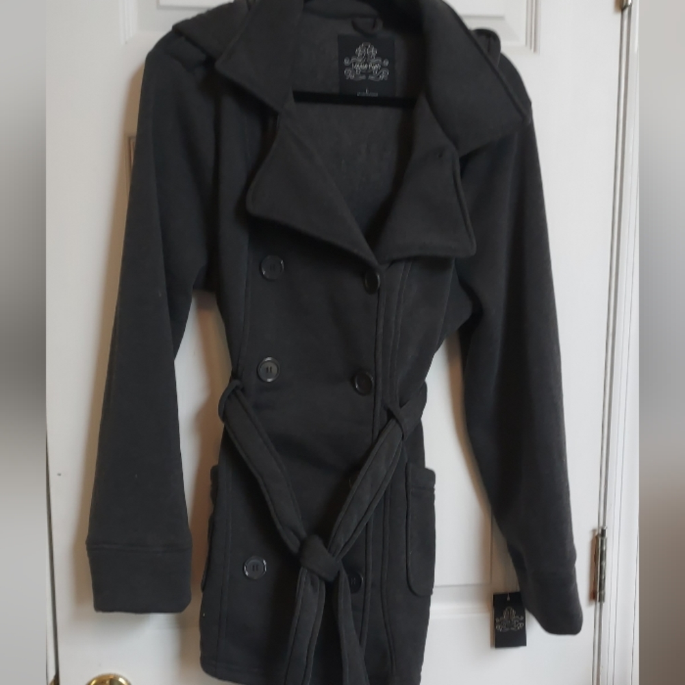 Louise Paris grey womens coat Size Large